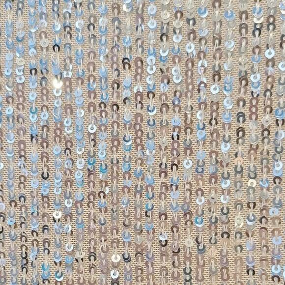 LOFT Champagne Sequin Long-Sleeve Tee Size Small NWT✨🎉🥂 - Picture 9 of 9